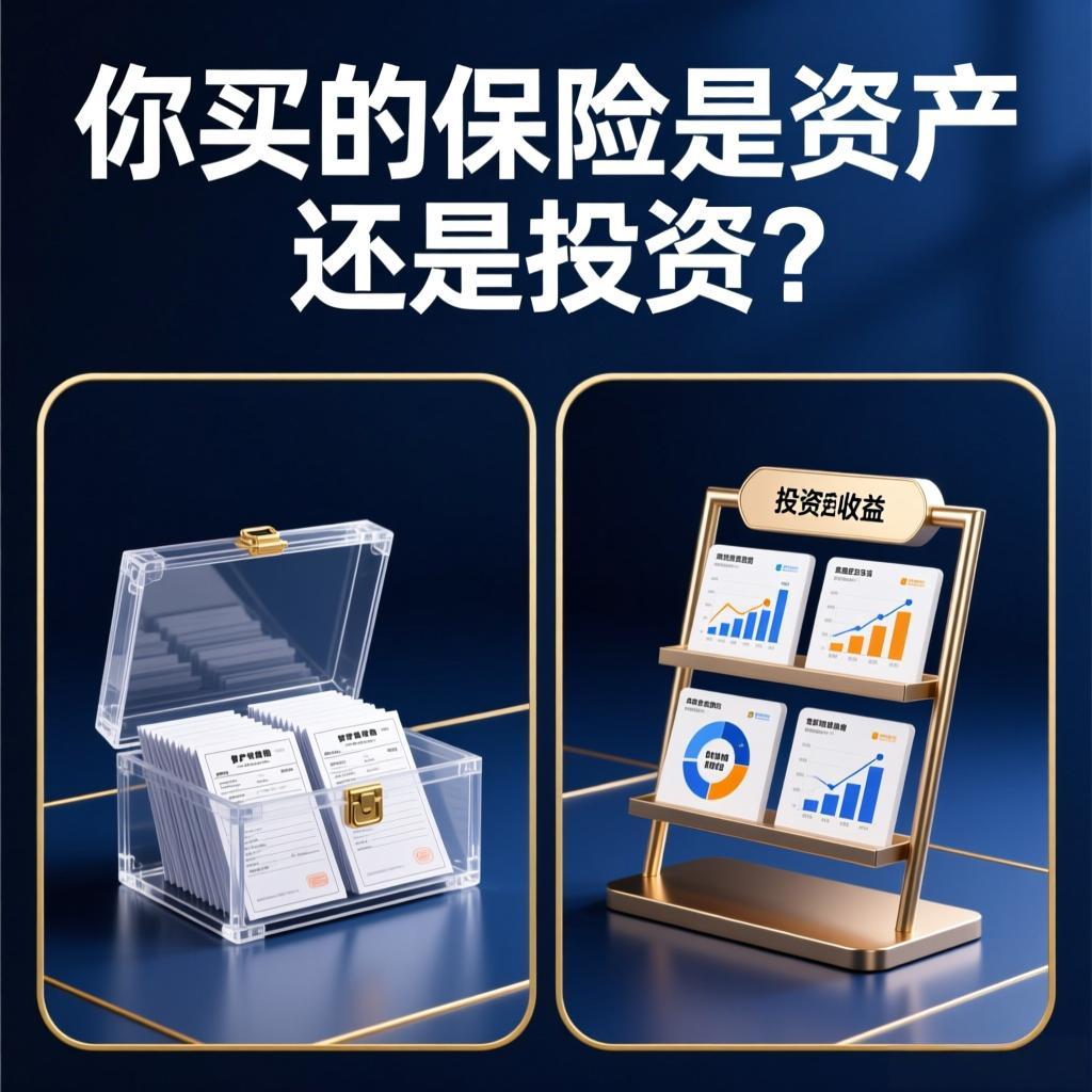 你买的保险是资产还是投资？